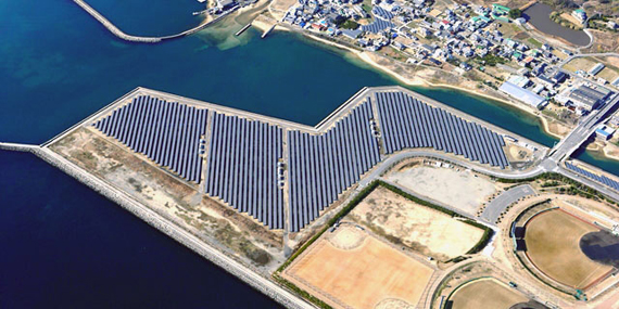 「あわじ佐野新島太陽光発電所」